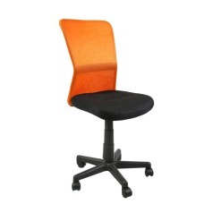 Кресло офисное	BELICE, Black/Orange