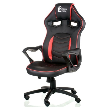 Кресло офисное Nitro black/red