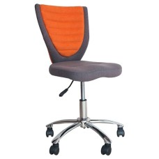 Кресло офисное	POPPY, Grey /Orange