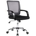 Кресло офисное	VISANO, Black/Chrome