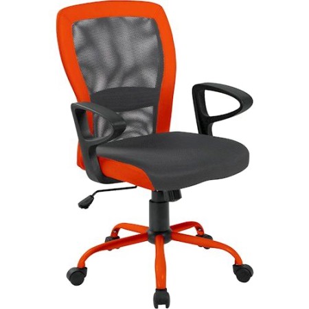 Кресло офисное	LENO, Grey-Orange