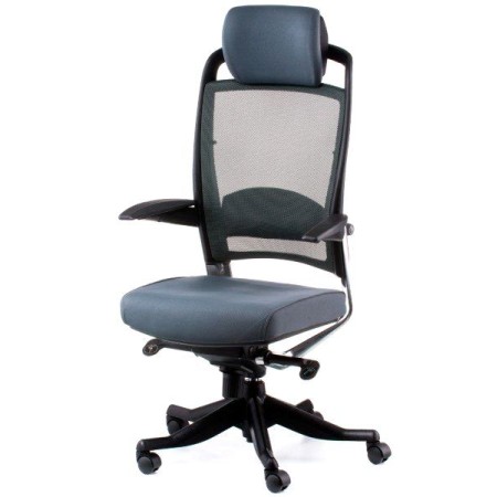 Кресло офисное FULKRUM, Black, Mesh & fabric