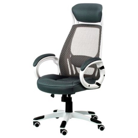 Кресло офисное Briz grey/white
